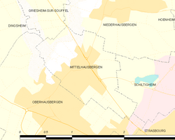 Map commune FR insee code 67296